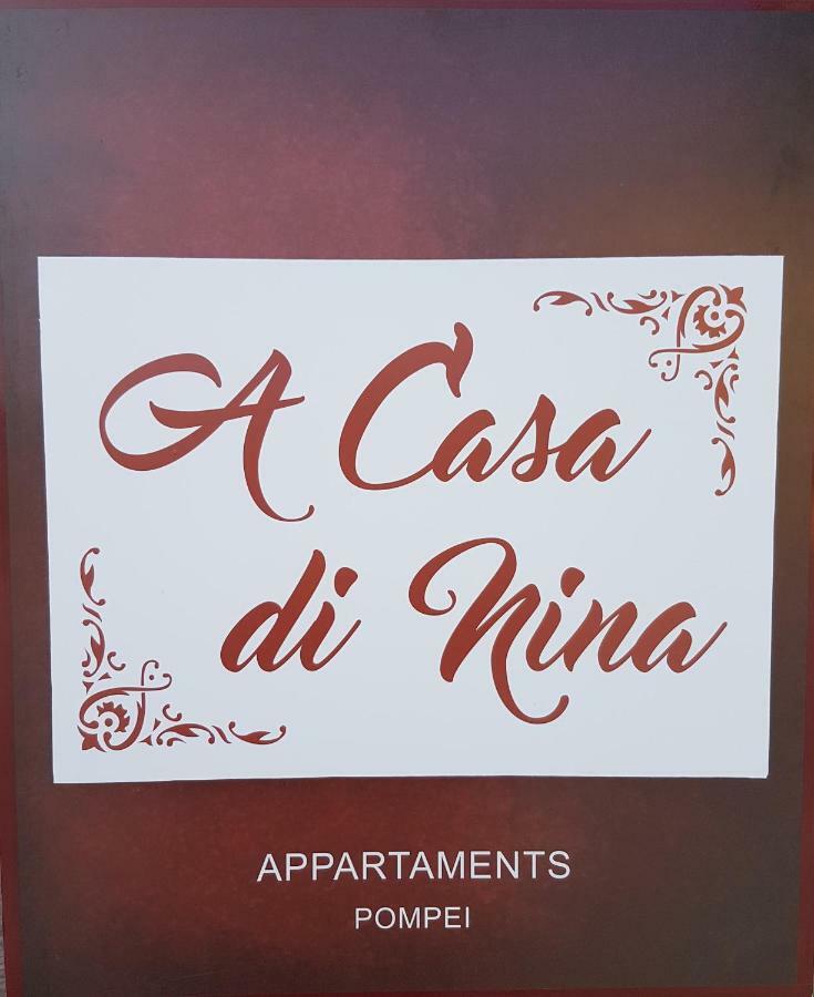 Apartmán A Casa Di Nina Pompei Exteriér fotografie